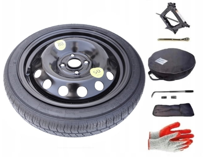 Space-saver wheel + set with cover Mini Clubman I (2007-2014) - 16 inches