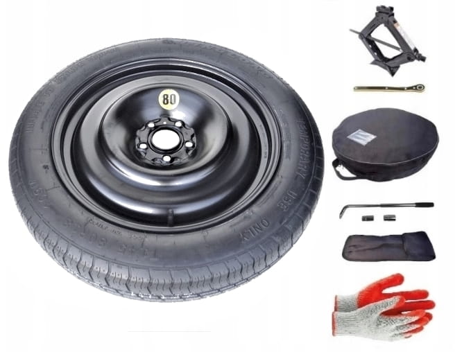 Spare wheel + set with cover Opel Zafira D (2019-present) - 18 inches