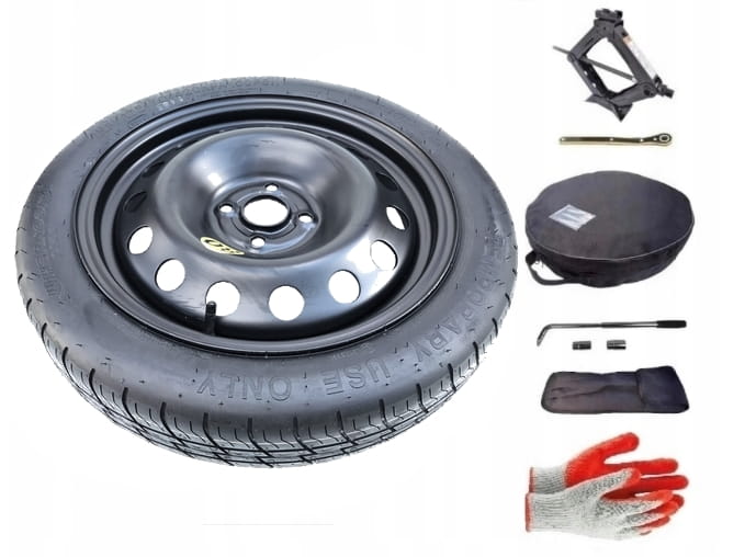 Spare wheel + set with cover Renault Clio III (2008-2012) - 16 inches