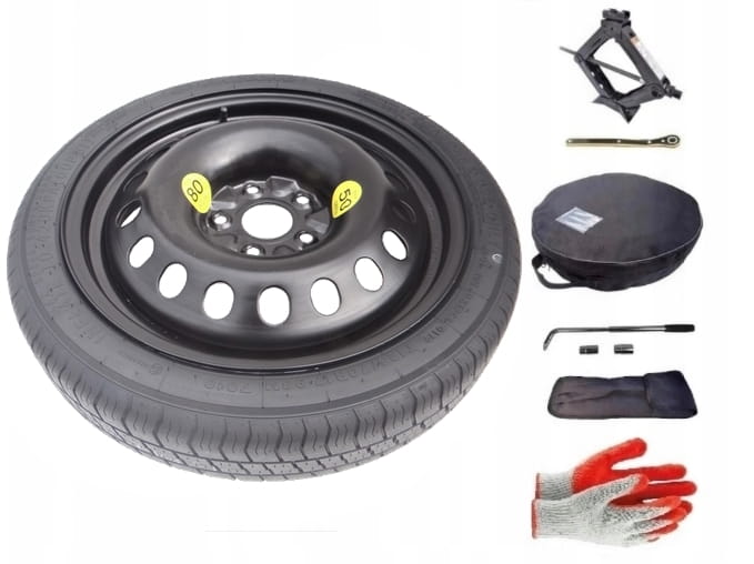 Spare wheel + set with cover Renault Clio RS IV (2012-present) - 17 inches