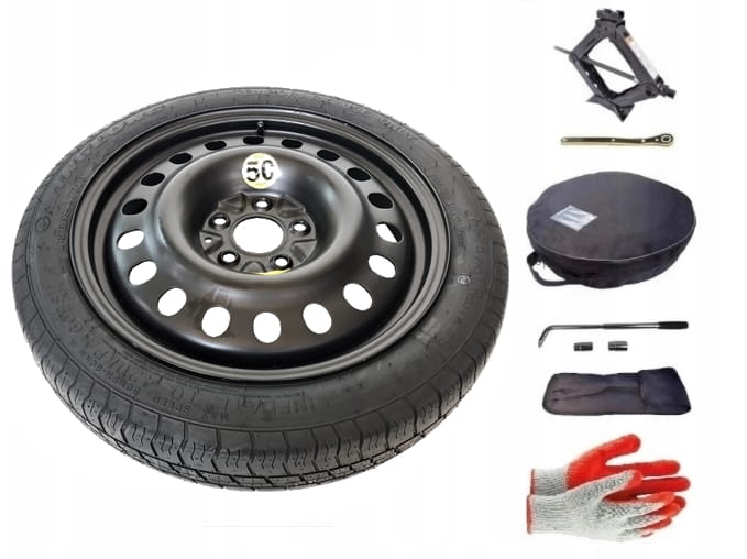 Spare wheel + set with cover Renault Fluence I (2009-2019) - 17 inches