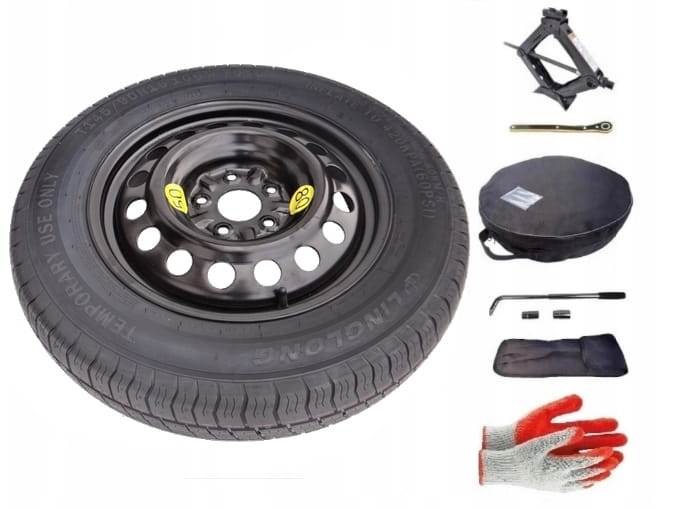 Spare wheel + set with cover Renault Kadjar I (2015-present) - 145/90R16