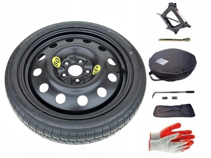 Spare wheel + set with cover Subaru Impreza GD (2001-2007) - 18 inches