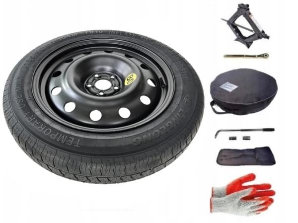 Spare wheel + set with cover Subaru Outback IV (2009-2015) - 17 inches