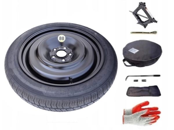 Spare wheel + set with cover Volvo S90 II (2016-present) - 125/80R18