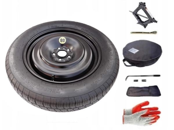 Spare wheel + set with cover Volvo XC90 I (2002-2015) - 155/85R18