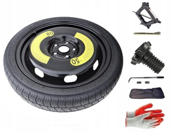 Spare wheel + set with mounting screw Audi A3 8P (2002-2012) - 18 inches