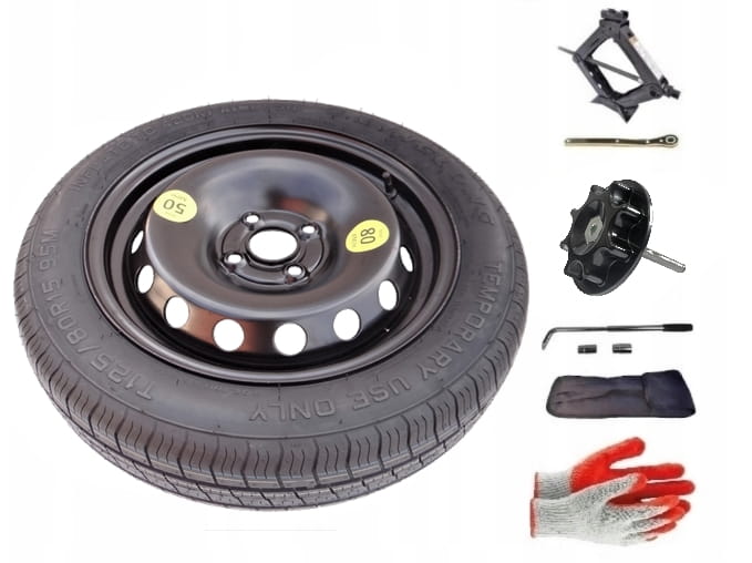 Space-saver wheel + set with mounting bolt Suzuki Swift II (2005-2011) - 15 inches