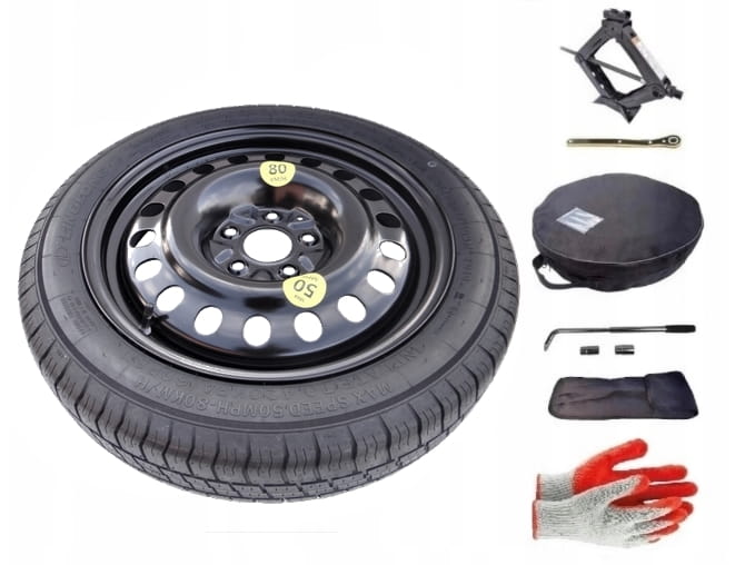 Spare wheel + set with cover Toyota Yaris Cross (2019-present) - 17 inches