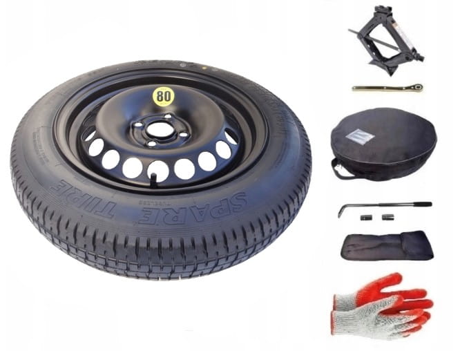 Spare wheel + set with cover Dacia Sandero III (2021-present) - 15 inches