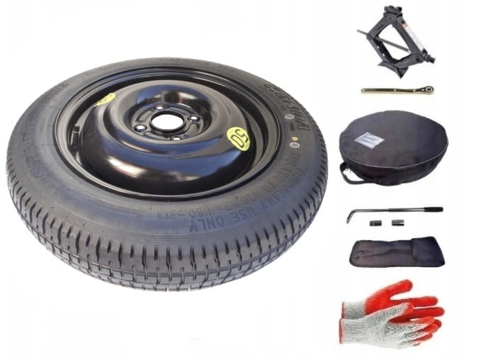 Spare wheel + set with cover Ford Ecosport II (2013-present) - 15 inches