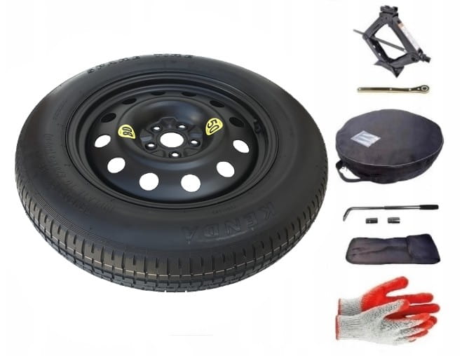 Spare wheel + set with cover Ford Explorer VI (2020-present) - 18 inches
