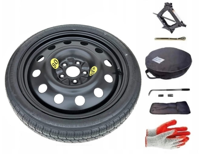 Space-saver wheel + set with cover Honda Civic X (2017-2022) - 18 inches