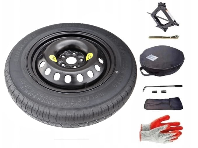 Space-saver wheel + set with cover Renault Austral I (2022-present) - 17 inches