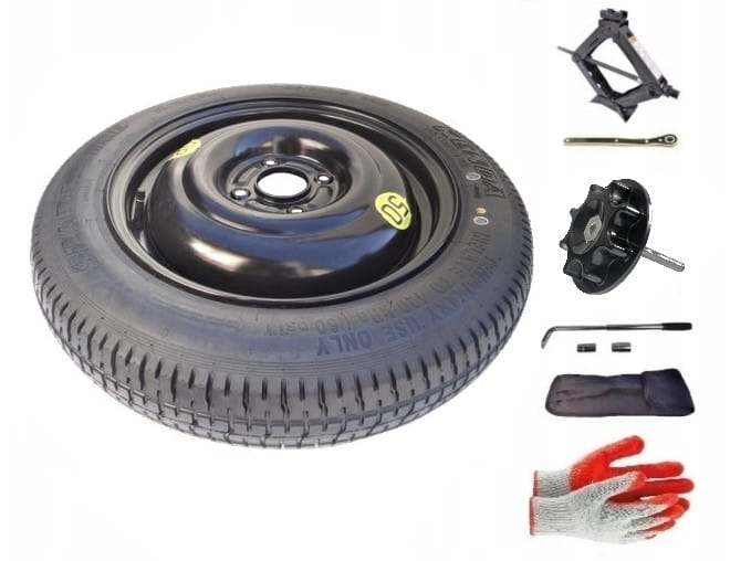 Spare wheel + bolt set Ford Ecosport II (2013-present) - 15 inches