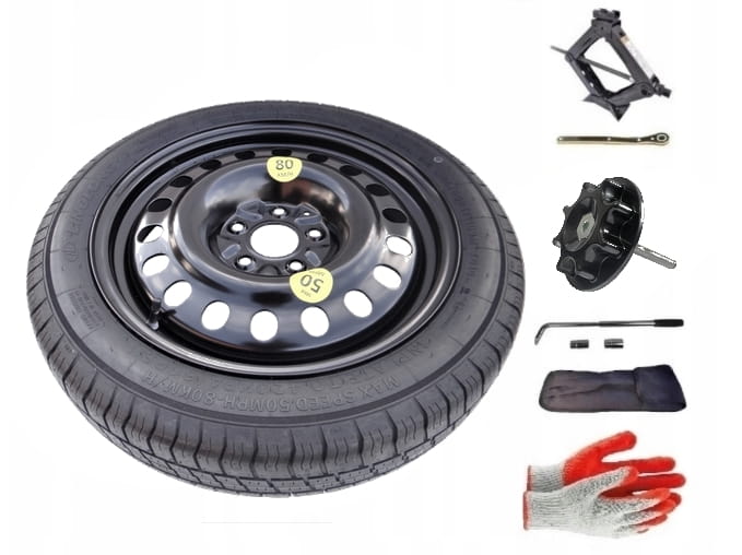 Spare wheel + screw set Hyundai Kona II (2023-present) - 17 inches