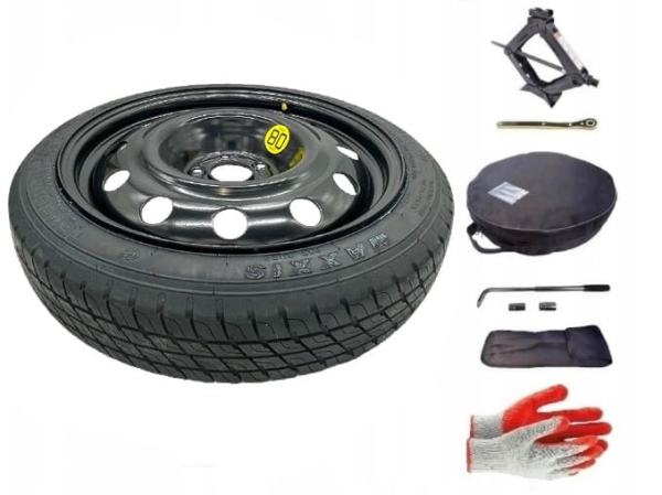 Spare wheel + set with cover Mercedes A Class W177 (2018-present) - 18 inches