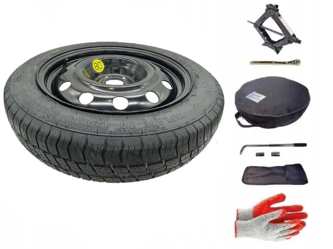 Spare wheel + set with cover Mercedes GLA X156 (2013-2020) - 18 inches