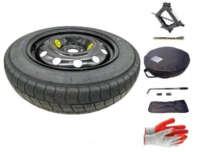 Spare wheel + set with cover Mercedes GLA H247 (2020-present) - 18 inches