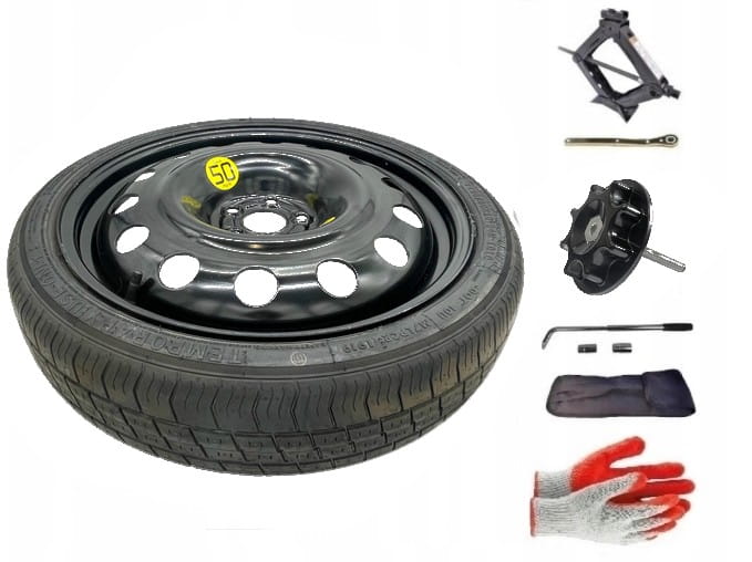 Spare wheel + set with mounting bolt Skoda Fabia IV (2021-present) - 18 inches