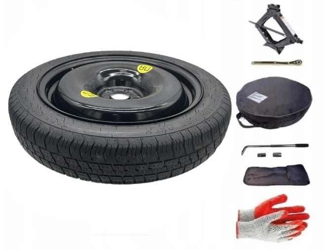 Spare wheel + set with cover Volkswagen Jetta V (2005-2010) - 17 inches