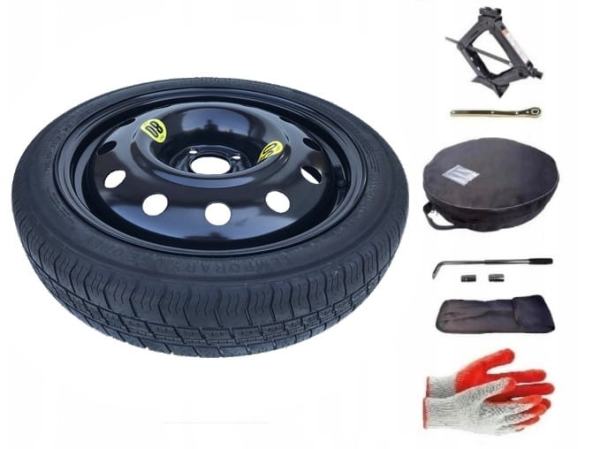 Spare wheel + set with cover Citroen C3 I (2002-2010) - 17 inches