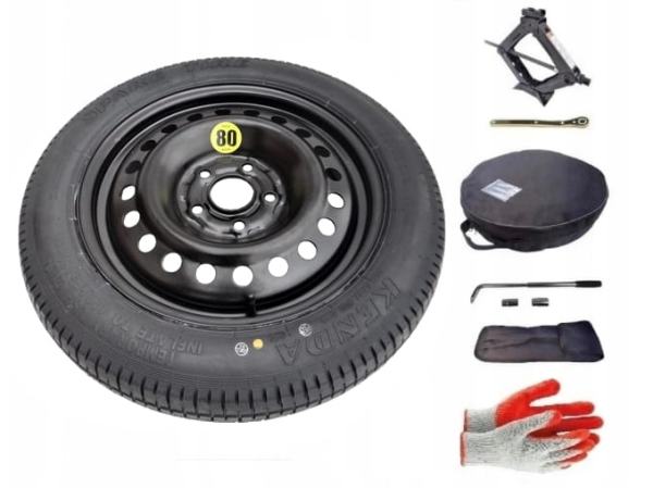 Space-saver wheel + set with cover Honda E (2021-present) - 16 inches