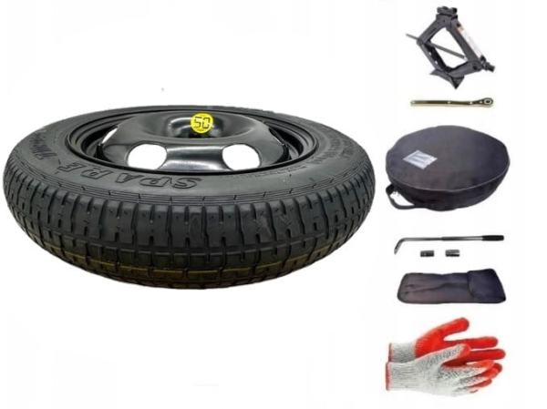 Spare wheel + set with cover Citroen C4 Grand Picasso I (2006-2013) - 16 inches