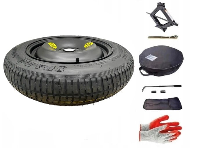 Spare wheel + set with cover Volvo C30 I (2006-2012) - 16 inches