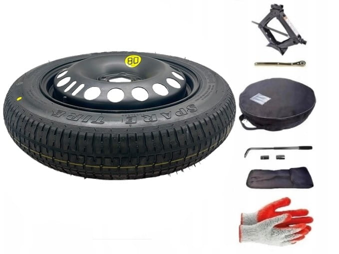 Spare wheel + set with cover Opel Zafira B (2004-2014) - 115/70R16 Original