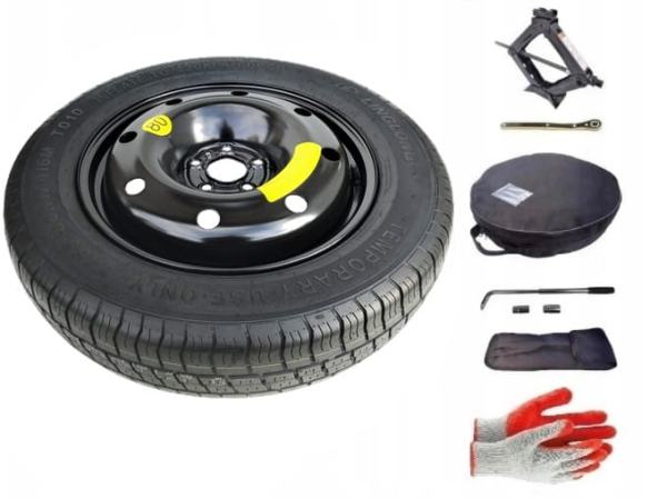 Spare wheel + cover set Jeep Compas II (2017-present) - 17 inches