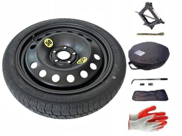 Spare wheel + set with cover Alfa Romeo 166 I (1998-2007) - 17 inches