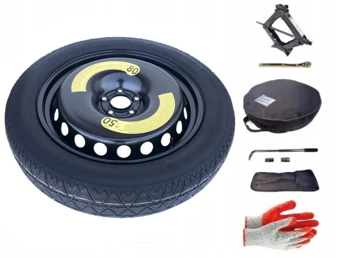 Spare wheel + set with cover Audi A8 D4 (2010-2017) - 19 inches 145/80R19