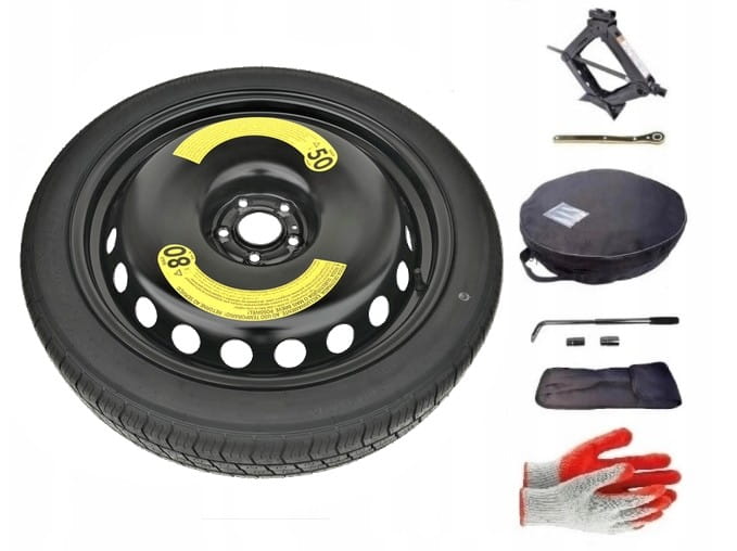 Spare wheel + set with cover Audi RS7 II (2019-present) - 20 inches 145/65R20