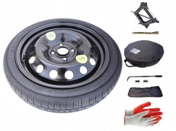 Spare wheel + set with cover Daichatsu Sirion M300 (2004-2015) - 16 inches