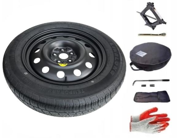 Spare wheel + set with cover Dodge Nitro I (2007-2012) - 18 inches
