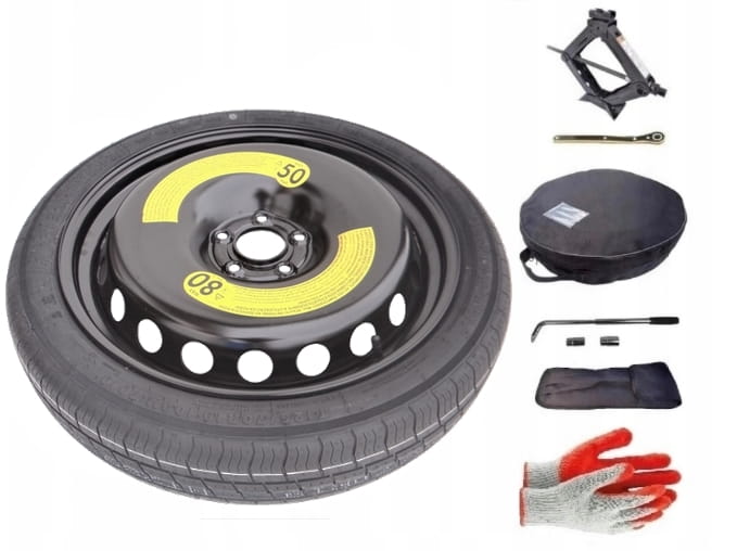 Spare wheel + set with cover Ford Mustang VII (2024-present) - 19 inches