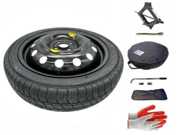 Space-saver wheel + set with cover Honda Jazz III (2015-present) - 17 inches