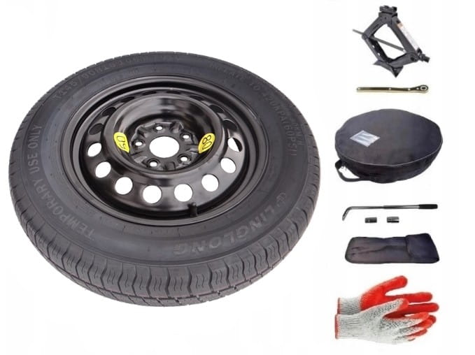 Spare wheel + set with cover Subaru Forester III (2008-2013) - 16 inches