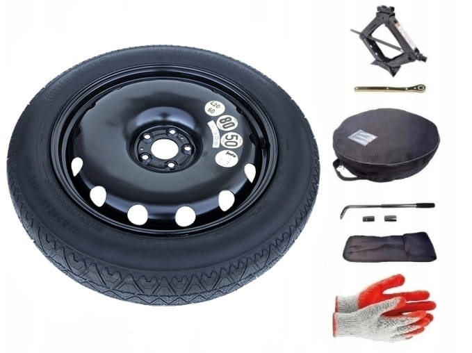 Spare wheel + set with cover Mercedes GLA H247 (2020-present) - 19 inches 145/80R19