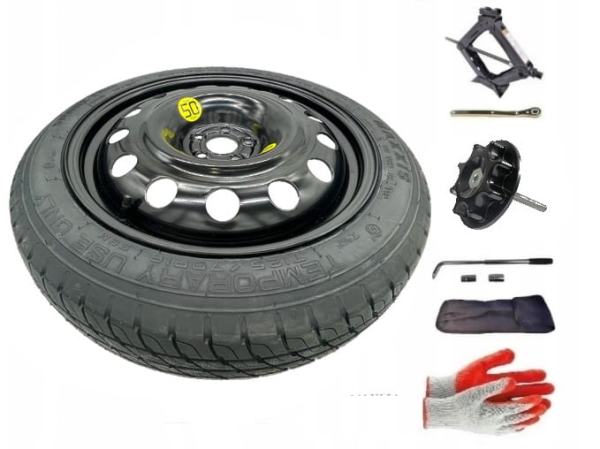 Spare wheel + set with mounting bolt Fiat Tipo II (2015-present) - 18 inches