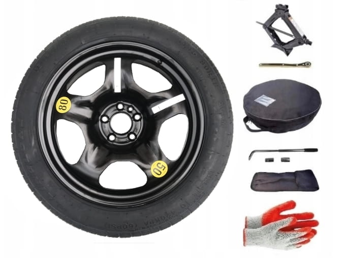 Spare wheel + set with cover Alfa Romeo Stelvio I (2017-present) - 18 inches