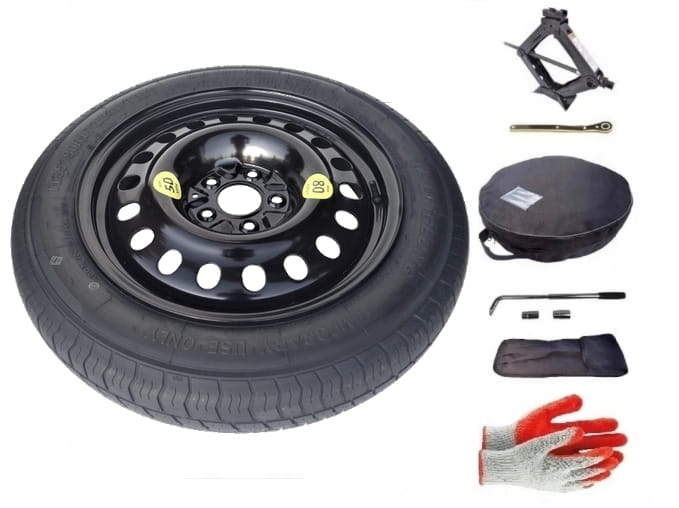 Spare wheel + set with cover Jeep Patriot I (2007-2017) - 17 inches