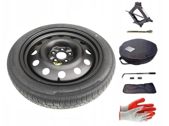 Space-saver wheel + set with cover Infinity M I (2005-2010) - 18 inches