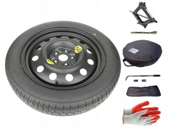 Spare wheel + set with cover Mazda 5 I (2005-2010) - 18 inches