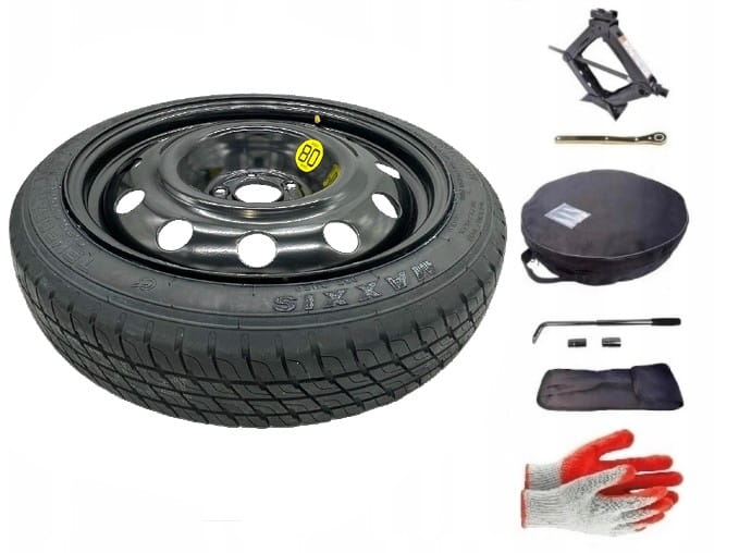 Spare wheel + set with cover Mercedes CLA C118 (2019-present) - 18 inches