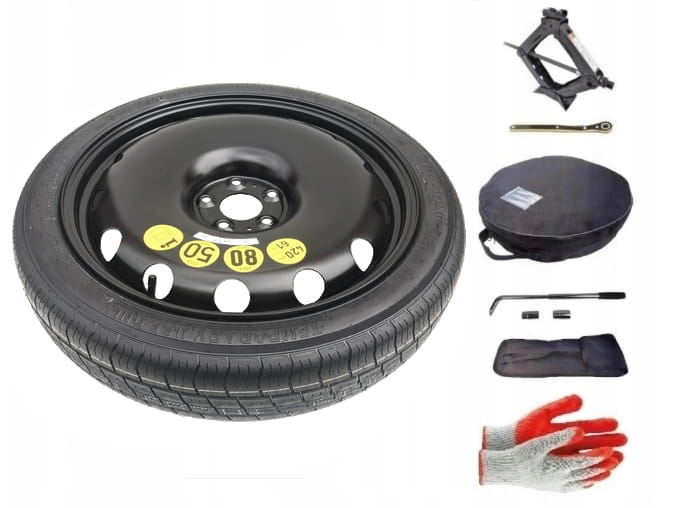 Spare wheel + set with cover Mercedes CLA AMG C118 (2019-present) - 19 inches
