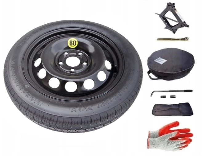 Spare wheel + set with cover Mercedes E Class W211 (2002-2009) - 16 inches