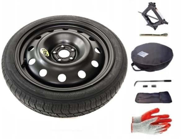 Spare wheel + set with cover MG 6 I (2010-2018) - 17 inches