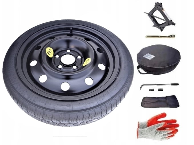 Spare wheel + set with cover Opel Astra GTC J (2011-2018) - 17 inches